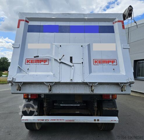 Üç yönlü damperli yarı römork KEMPF SKM 35/3 AK Alukastenmulde