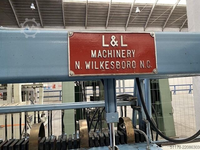 L&L Machinery Inc GLU-ALL Pressa per listellare ad alta frequenza, piano mm. 2700x1300 L&L Machinery Inc GLU-ALL