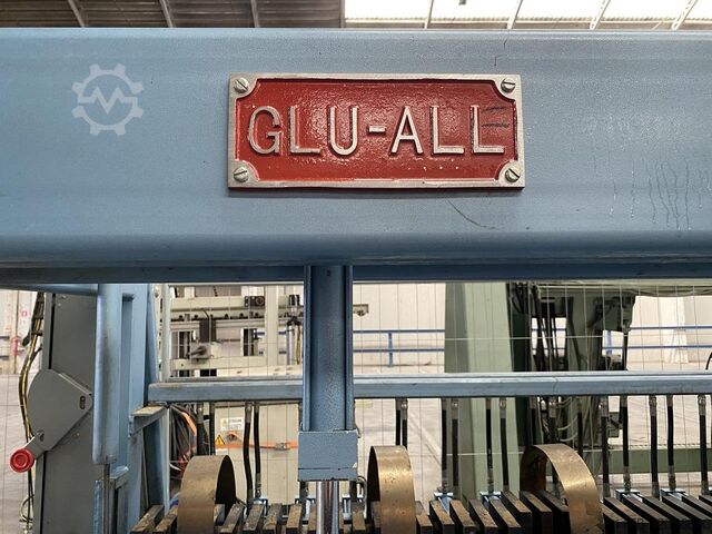 L&L Machinery Inc GLU-ALL Pressa per listellare ad alta frequenza, piano mm. 2700x1300 L&L Machinery Inc GLU-ALL