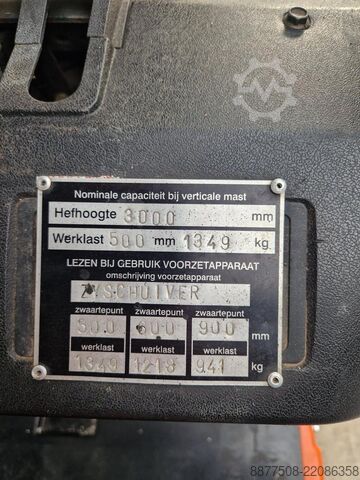Heftruck Toyota, 7FB15, Elektrische heftruck incl 7FB15