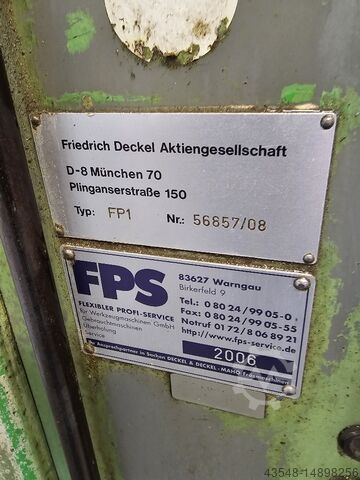 Frezarka narzędziowa DECKEL FP1
