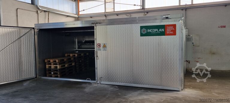 Compact en slim droogsysteem voor hout INCOPLAN EASYPLAN