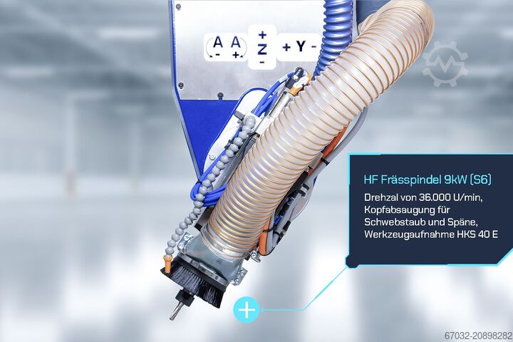 5-Achs CNC Fräsmaschine HG GRIMME SysTech GmbH CNC Maschine - 5-Achs Fräsmaschine RT-F