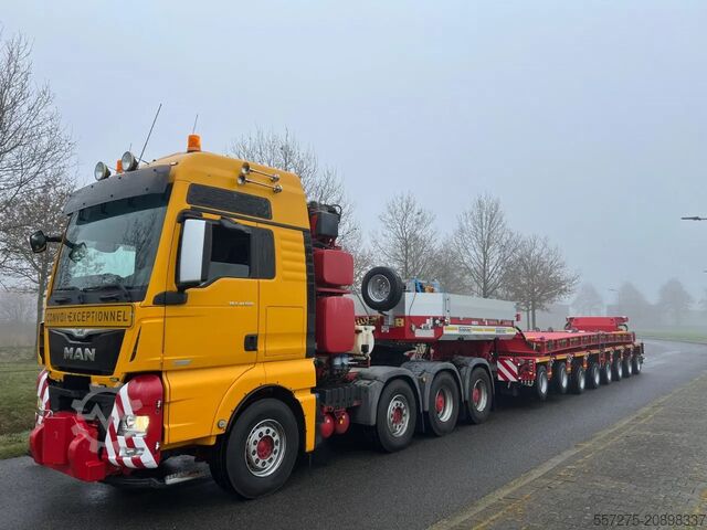 Goldhofer TPH/SL 25 linee d'assi con accessori Goldhofer TPH/SL 25 Axle lines with accessories