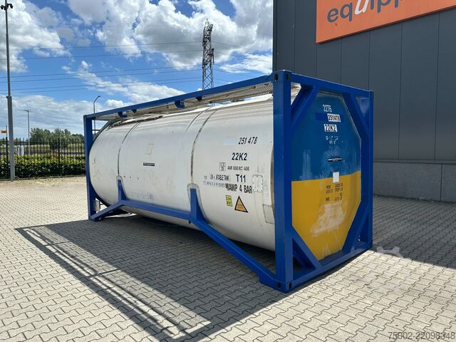 Tankcontainer Welfit Oddy 20FT ISO / 24.900L / 1-COMP  / T11 / 22K2 /  AD...