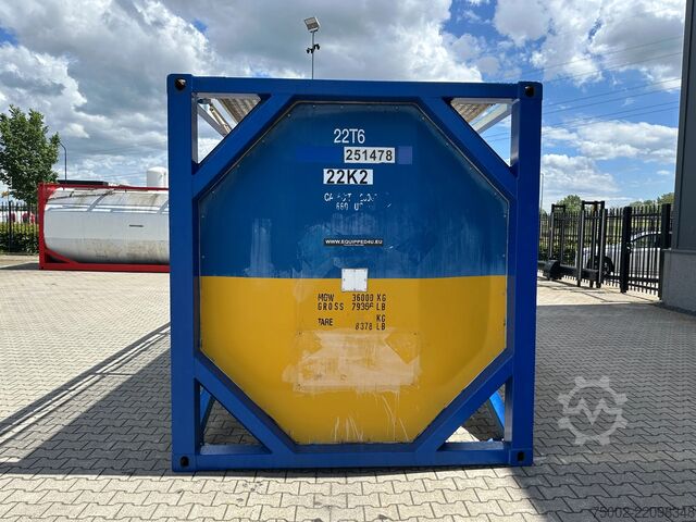 Tankcontainer Welfit Oddy 20FT ISO / 24.900L / 1-COMP  / T11 / 22K2 /  AD...