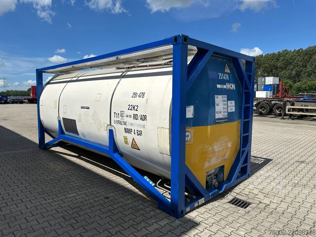 Tankcontainer Welfit Oddy 20FT ISO / 24.900L / 1-COMP  / T11 / 22K2 /  AD...