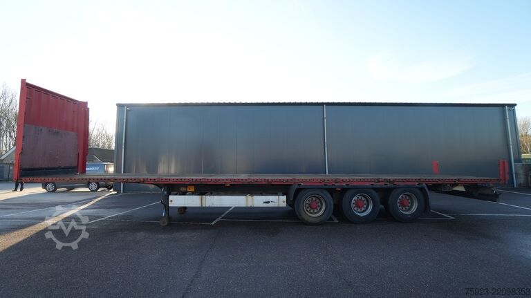 Plattformanhänger Krone Flatbed trailer