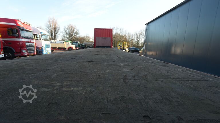 Plattformanhänger Krone Flatbed trailer