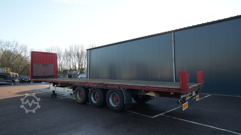 Plattformanhänger Krone Flatbed trailer