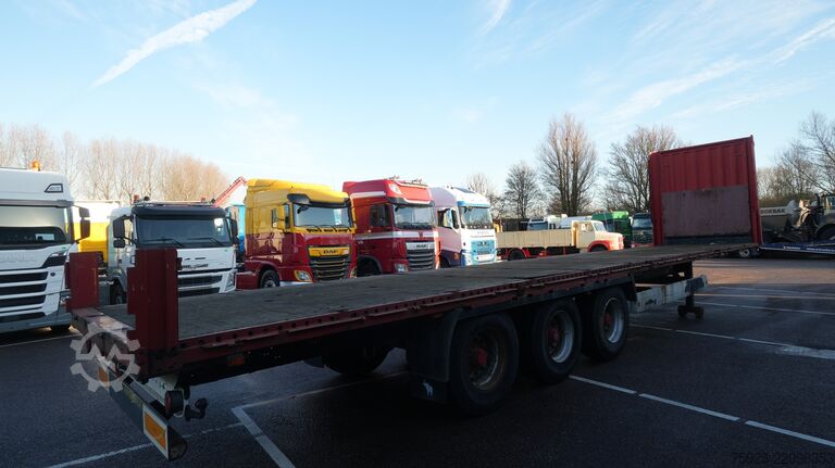 Plattformanhänger Krone Flatbed trailer