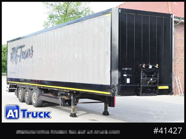 Semi-remorque fourgon KRONE SDK 27, Koffer, Lager, Container, Hühnerstall, Doppelstock