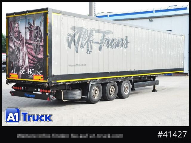 Semi-remorque fourgon KRONE SDK 27, Koffer, Lager, Container, Hühnerstall, Doppelstock