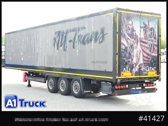Semi-remorque fourgon KRONE SDK 27, Koffer, Lager, Container, Hühnerstall, Doppelstock