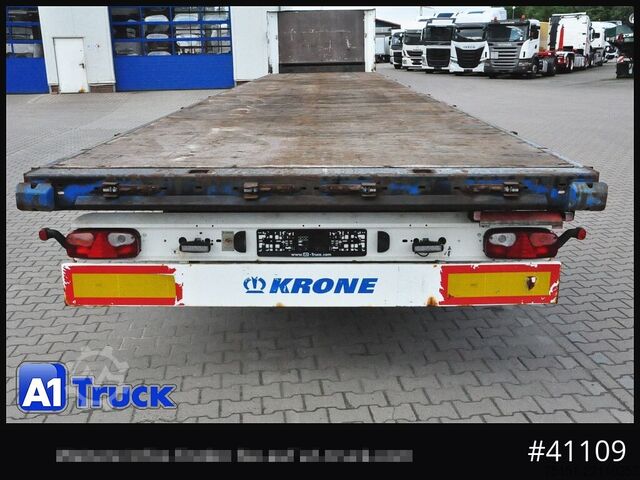Semi-remorque plateau KOEGEL Plattform, Liftachse, SAF Achse,