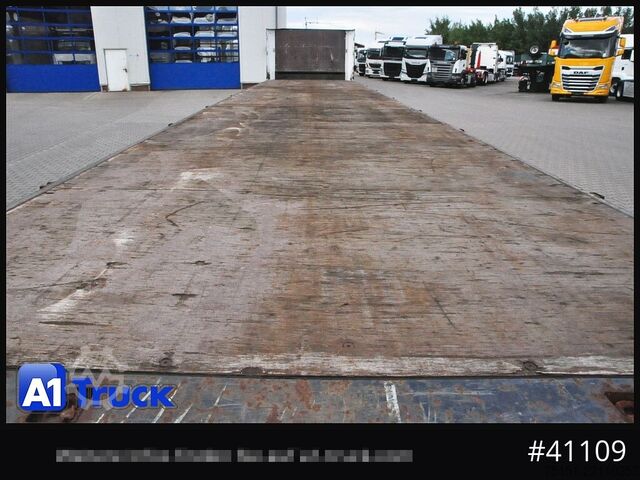 Semi-remorque plateau KOEGEL Plattform, Liftachse, SAF Achse,
