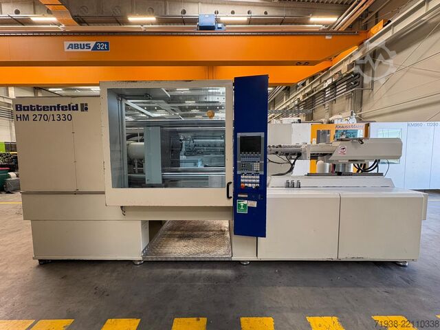 Fröccsöntőgép BATTENFELD HM 270/1330