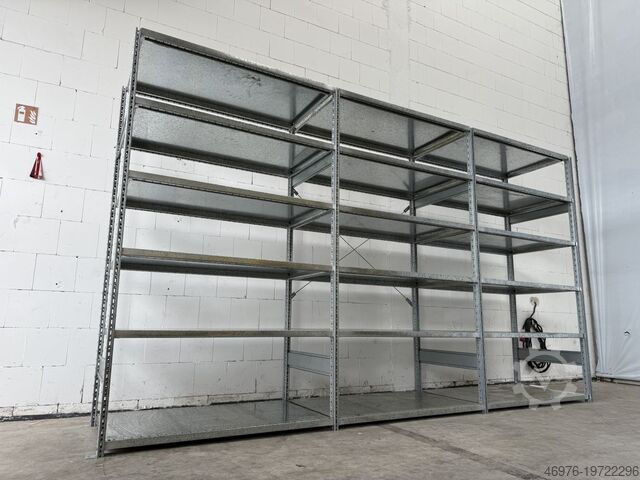 2.278 x 800 mm / 6 niveauer / 3,96 lbm. SSI Schäfer R3000 Fachbodenregal Fachbodenregale Regal