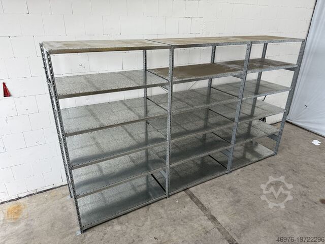 2.278 x 800 mm / 6 niveauer / 3,96 lbm. SSI Schäfer R3000 Fachbodenregal Fachbodenregale Regal