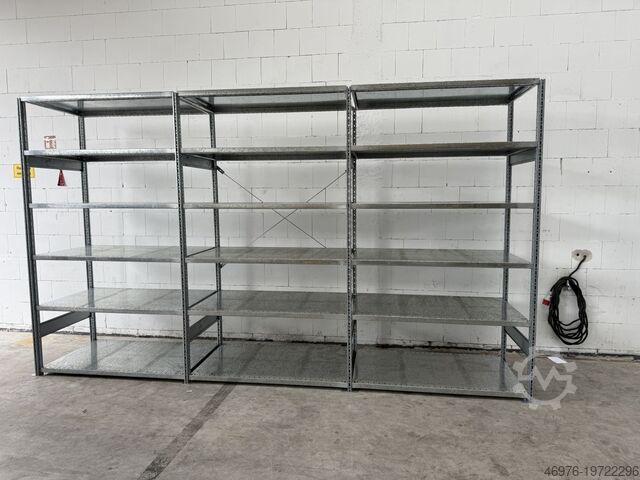 2.278 x 800 mm / 6 niveauer / 3,96 lbm. SSI Schäfer R3000 Fachbodenregal Fachbodenregale Regal