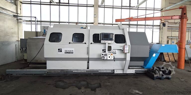 Tornio pesante Seiger SLZ 1200 x 3000 con controllo cicli Siemens Seiger SLZ 1200 x 3000
