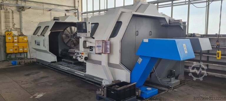 Tornio pesante Seiger SLZ 1200 x 3000 con controllo cicli Siemens Seiger SLZ 1200 x 3000