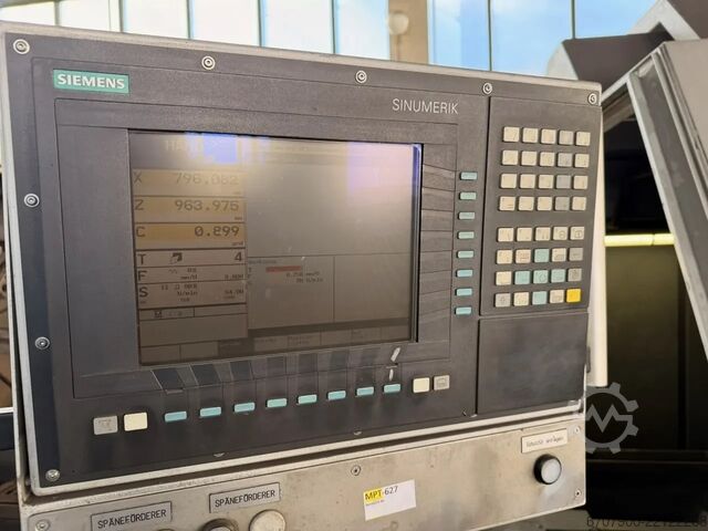 Tornio pesante Seiger SLZ 1200 x 3000 con controllo cicli Siemens Seiger SLZ 1200 x 3000
