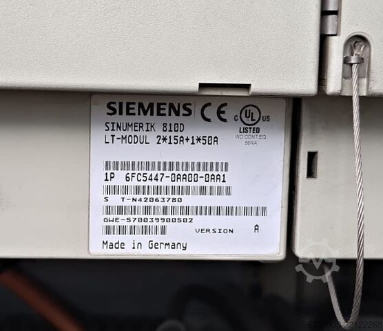 Tornio pesante Seiger SLZ 1200 x 3000 con controllo cicli Siemens Seiger SLZ 1200 x 3000