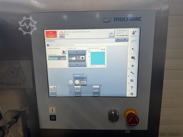 Multivac T300 Traysealer SKIN și MAP Multivac T300