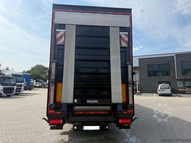 Dieplader oplegger Wiese 3-Achs Gabestaplertransporter Mega LBW