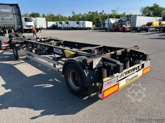Remorque à châssis interchangeable KRONE MAXI LAFETTE BPW ACHSEN