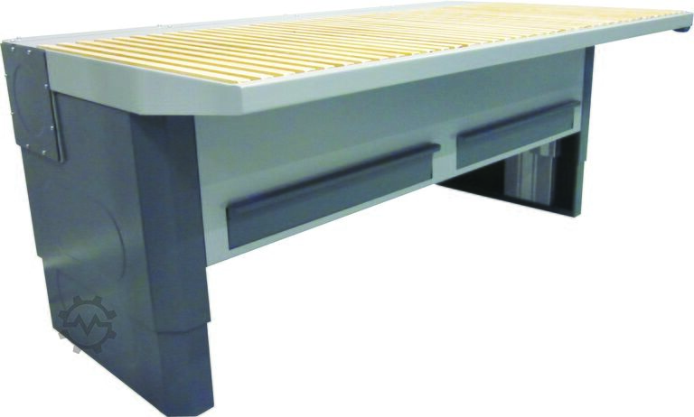 σύστημα εξαγωγής ISI-Flow Desk | Absaugtisch Ergonomie 2000E – 2880 m³/h – E-Höhenverstellung