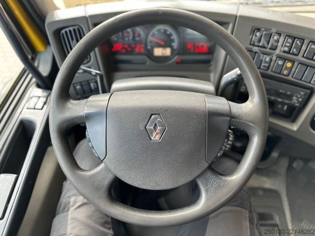 Kamion s kipom s pomičnim kontejnerom RENAULT Premium Lander 460.32 8x4 BB HIAB XR26S Hooklift