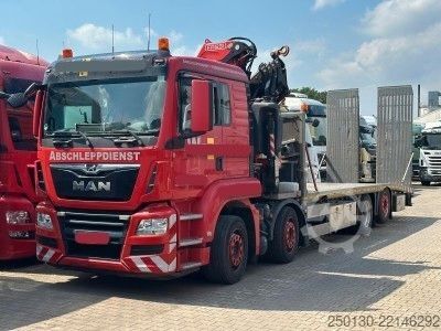 Kamion za prevoz automobila MAN TGS 35.420 8x2-6 BL BEKO/ FASSI/Funk/Klima/Rampe