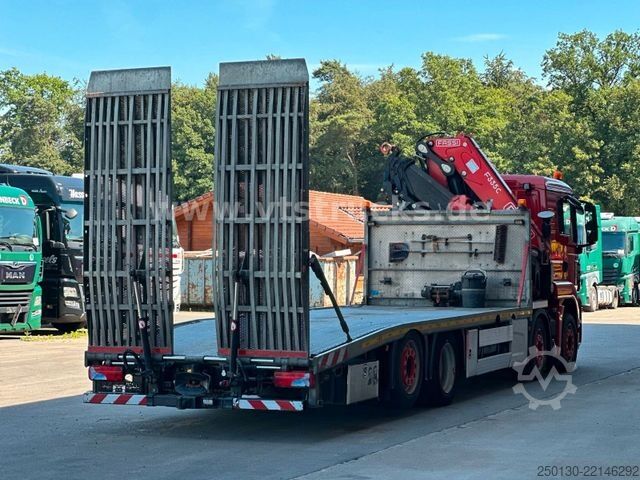 Kamion za prevoz automobila MAN TGS 35.420 8x2-6 BL BEKO/ FASSI/Funk/Klima/Rampe