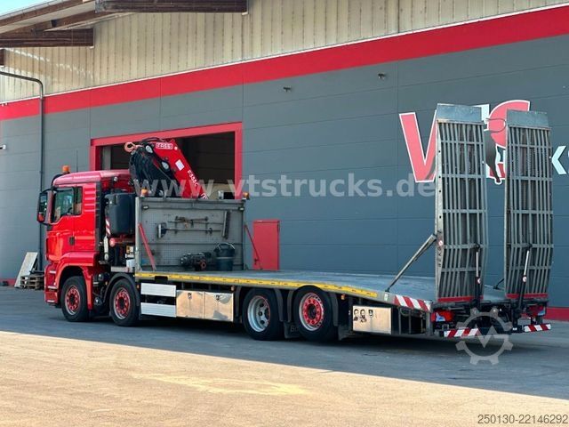 Kamion za prevoz automobila MAN TGS 35.420 8x2-6 BL BEKO/ FASSI/Funk/Klima/Rampe