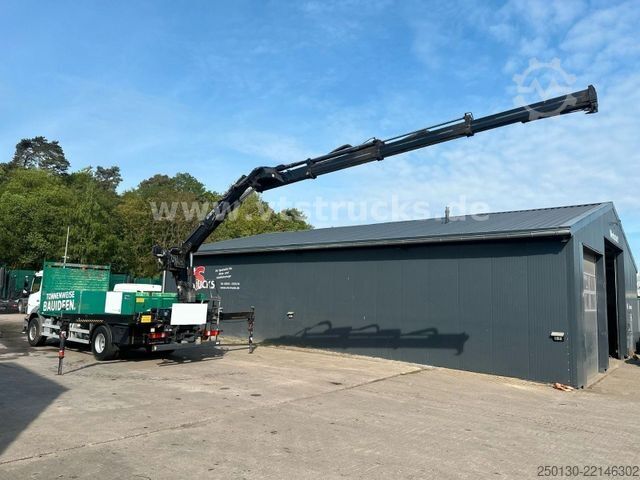 Kamion sa ravnom platformom MERCEDES-BENZ Axor 1929 4x2 Pritsche + HIAB Ladekran