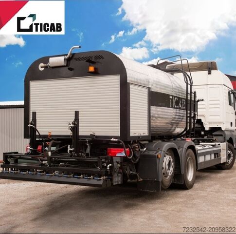 Pulvérisateur d'émulsion de bitume TICAB Bitumen Emulsion Sprayer ABS-8000