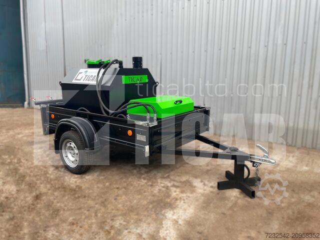 Mastic asphalt mixer TICAB Bitumen Emulsion Sprayer 200 L,500L
