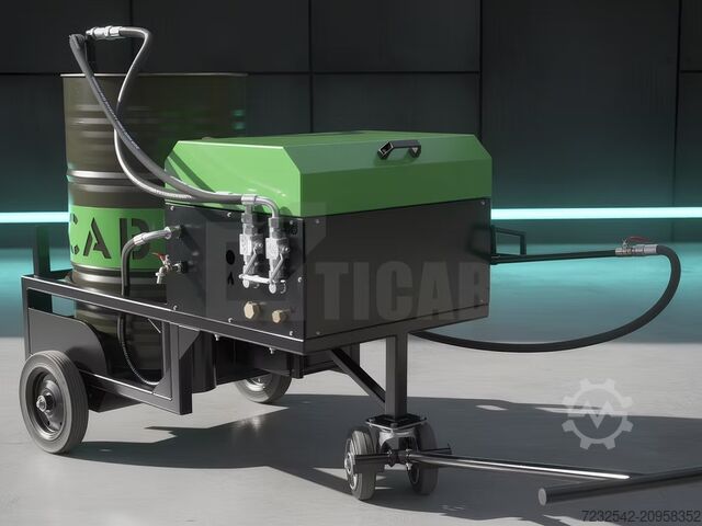 Mastic asphalt mixer TICAB Bitumen Emulsion Sprayer 200 L,500L