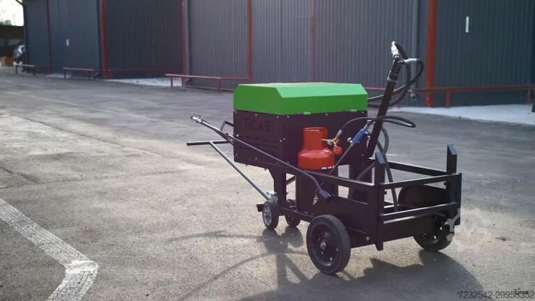Malaxor pentru asfalt mastic TICAB Bitumen Emulsion Sprayer 200 L,500L