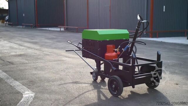 Misturador de asfalto fundido TICAB Bitumen Emulsion Sprayer 200 L,500L
