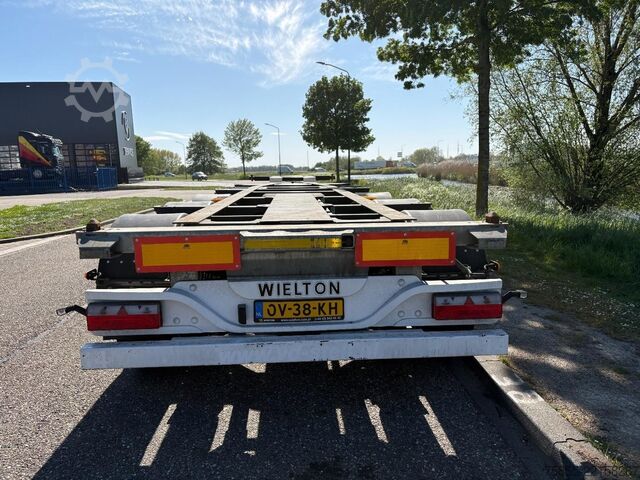 Přeprava kontejnerů Wielton NS3P  Multi / Liftaxle / SAF Disc / APK-TÜV 10-26
