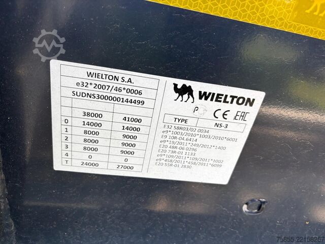 Přeprava kontejnerů Wielton NS3P  Multi / Liftaxle / SAF Disc / APK-TÜV 10-26