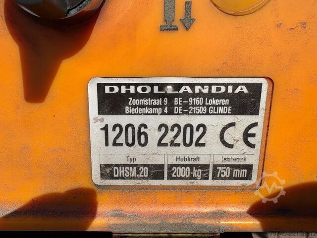 Benne fermée Renault Premium + DHOLLANDIA LOADLIFT + SMART TACHO + E...