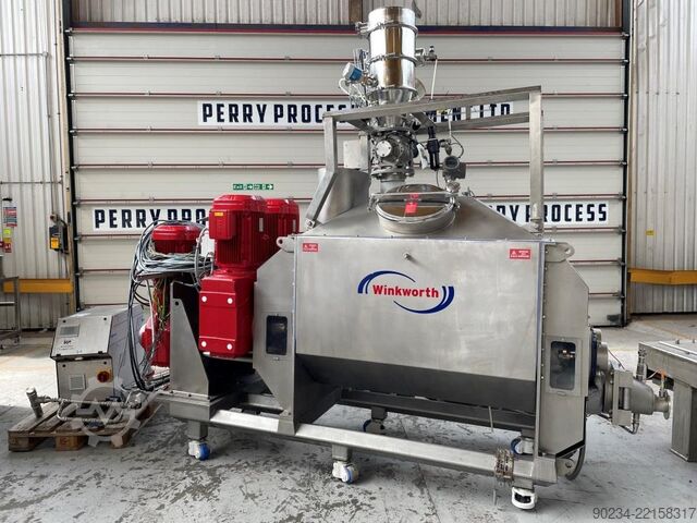 190 liter Winkworth Type ZX190-9 roestvrijstalen mixer/extruder WINKWORTH ZX190-9