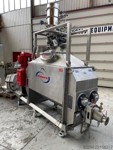 190 liter Winkworth Type ZX190-9 roestvrijstalen mixer/extruder WINKWORTH ZX190-9