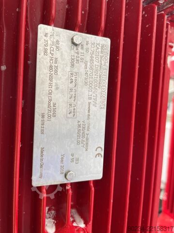 190 liter Winkworth Type ZX190-9 roestvrijstalen mixer/extruder WINKWORTH ZX190-9