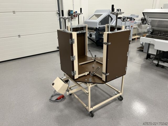 μηχάνημα βιβλιοδεσίας MURO 4 x 5000 A4/HAD 4-station bookbinding press for gluing