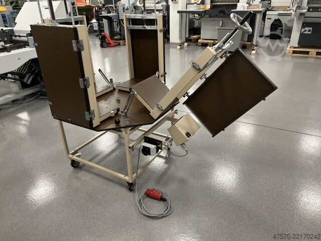 μηχάνημα βιβλιοδεσίας MURO 4 x 5000 A4/HAD 4-station bookbinding press for gluing